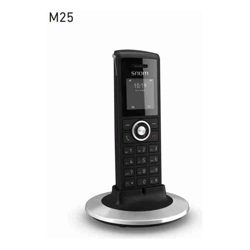 SNOM M25 Office Handset, Colour Screen, 75 Hours Standby Time, 3.5mm Headset Jack,  Multiple Language Support