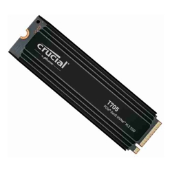 Crucial CT4000T705SSD5 4TB T705 Gen5 NVME SSD with heatsink