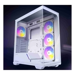 Antec C3 ARGB White ATX,  270 Degrees Full View, 4x ARGB PWM Fans with control, 36CM top, 24cm Front. Cable Management, GPU 41.5 CM. Ultra Gaming Case