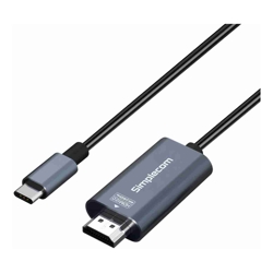 Simplecom DA322 USB-C Type-C to HDMI 2.0 Cable 2M HDCP 4K@60Hz 