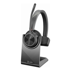 HP POLY VOYAGER 4310 OTH WIRELESS MS MONO HEADSET W/CHARGING STAND, BT700 DONGLE , USB-A