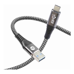 4Cabling 2m USB 3.1 (GEN 2x1) USB AM to CM Certified Premium Cable | 10G & 60W Support