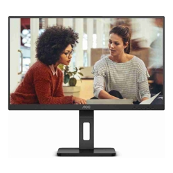 AOC 23.8" IPS 4ms, Full HD, - DP, HDMI, VGA. Tilt, Low Blue Mode, Flicker Free, 2x Speakers. Vesa 100, 3 side Frameless, Height Adjust Monitor