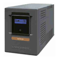 Socomec NeTYS PE Tower Line Interactive UPS 1000VA/600W Protection 4x Power Outlets LCD Display Automatic Voltage Reg