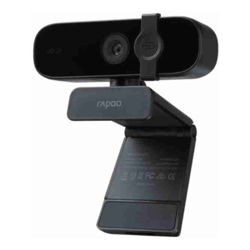 RAPOO C280 BK 2K HD Webcam - 85 Degree Wide-Angle Lens, 360 degrees Omini Microphone. Plug and Play.