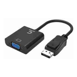 Comsol 20cm DisplayPort Male to VGA Female Adapter Active to Support AMD Eyefinity