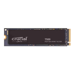 Crucial CT500T500SSD8 T500 500GB M.2 NVMe PCIe4.0 Read Speed: Up to 7200MB/s Write Speed: Up to 5700MB/s 5 Year Warranty	