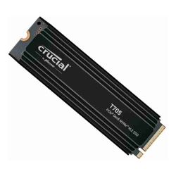 Crucial CT4000T705SSD5 4TB T705 Gen5 NVME SSD with heatsink