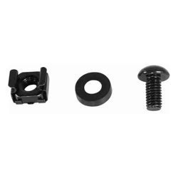 CyberPower M6 Cage Nut and Screw Hardware (M6) - 50 Per Pack