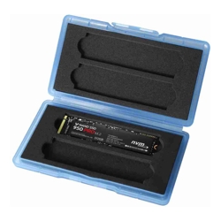 Simplecom MA024 M.2 SSD 4-Slot Protective Storage Case Holder Organizer for 4x M.2 2280 SSD
