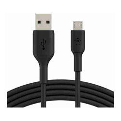 Belkin 1M USB-A to MICRO-USB Cable Black 2 YRS