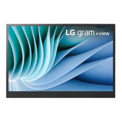 LG 16" GRAM+VIEW (16:10) WQXGA IPS, PORTABLE MONITOR, USB-C(2), 3YR