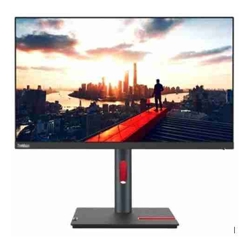 Lenovo ThinkVision P24h-30 23.8"/24" QHD USB-C Docking Monitor 2K 2560x1440 16:9 IPS Height Adjustable Tilt Swivel Pivot DP HDMI USB-C LAN USB3.2 Hub