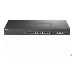 D-Link 8-Port Multi-Gigabit Smart Switch with 8 (2.5G) BASE-T PoE 2 (10G) BASE-T and 2 (10G) SFP+ Ports
