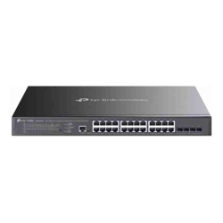TP-LINK 24-PORT MANAGED GIGABIT L2+ SWITCH, POE+(16), POE++(8), 10G SFP+(4)5YR WTY