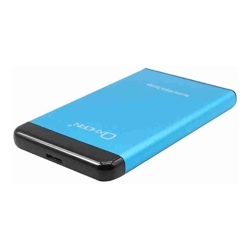 Just You PC Oxhorn USB 3.0 USAP 2.5" SATA HDD SSD Enclosure BlueUSB3.0 Cable (included) 2YR WTY