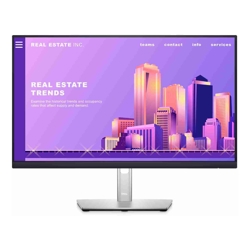 Dell P2422HE 23.8" FHD IPS USB-C Monitor 1920x1080 HDMI DisplayPort 65W PD Daisy Chain RJ-45 Ethernet Low Blue Light Height Adjustable Stand 12 Mth Wty (Refurbished)