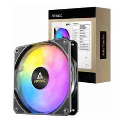 Antec P12R PWM ARGB Hydraulic Bearing Anti-Vibration 3 Pin ARGB  4 PIn PWM Connector. 29.5 dBA 240-1350 RPM 61.46 CFM.