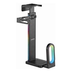 mbeat activiva RGB Ultra-Wide Adjustable Wall  Under-Desk Gaming PC Mount
