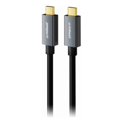mbeat Tough Link 1m USB 4.0 USB-C Cable Space Grey Video Resolution: Maximum 8K/60Hz