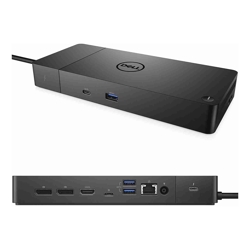 Dell WD19TBS Thunderbolt Dock Dual 4K 2 x DisplayPort 1 x HDMI 1 x USB-C w/ DP 1 x Thunderbolt 3 180W AC Adapter (130W Charging Dell / 90W Charging non-Dell)