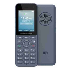 Grandstream WP826 Cordless Wi-Fi IP Phone with Integrated Dual-Band Wi-Fi, 12-Hour Talk Time, 3 SIP Accounts, 3 Lines, HD Voice, Bluetooth