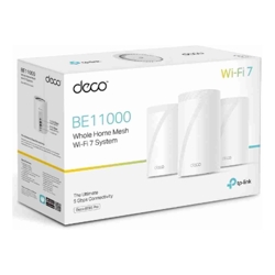 TP-Link Deco BE65 Pro(3-pack) BE11000 Whole Home Mesh WiFi 7 System