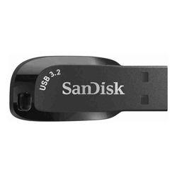 SanDisk 512GB Ultra Shift USB 3.2 Gen 1 Flash Drive SDCZ410-512G-G46 (Black)