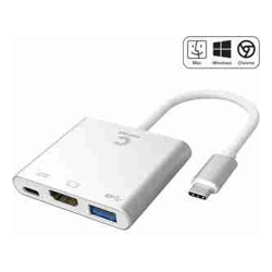 COMSOL USB-C MALE TO HDMI/USB 3.0/USB-C ADAPTER