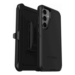OtterBox Defender Samsung Galaxy S24+ 5G (6.7") Case Black - (77-94487),DROP+ 5X Military Standard,Included Holster,Wireless Charging Compatible