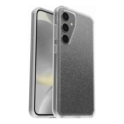 OtterBox Symmetry Clear Samsung Galaxy S24+ 5G (6.7") Case Stardust (Clear Glitter) - (77-94604),DROP+ 3X Military Standard, Raised Edges, Ultra-Sleek