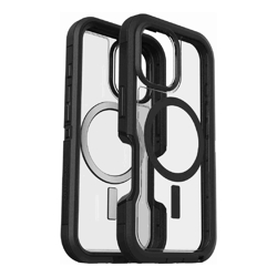 OtterBox Defender XT Clear iPhone 16 Dark Side