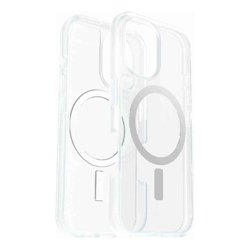 OtterBox React MagSafe Apple iPhone 16 (6.1") Case Clear (77-96245)DROP+ Military StandardUltra-thinHard case with Soft Grip Edges