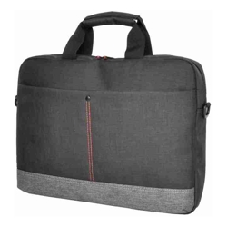 Just You PC Oxhorn 10" 13.3" 14" 15.6" Notebook back high-quality nylon fabric Top zip closure and padded compartment Shoulder strap nylon case Black+ Grey