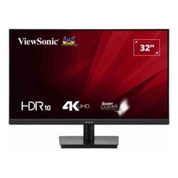 ViewSonic 32" VA3208 4K UHD 3840 x 2160 Superclear HDR10 2x HDMI and 1x DP 3.5 Audio Port Office Business Monitor Retail
