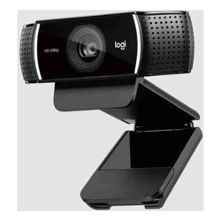 Logitech C922 Pro Stream Full HD Webcam 30fps at 1080p Autofocus Light Correction 2 Stereo Microphones 78 FoV 3mths XSplit License ~VILT-C922