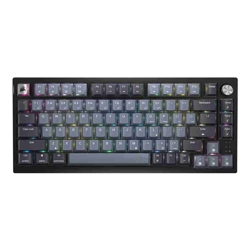 K65 WIRELESS-CORSAIR MX Red-BLK/GRAY RGB Mechanical Gaming Keyboard