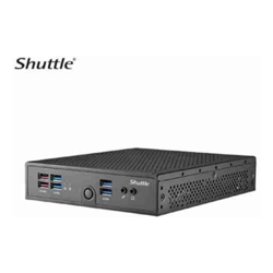 Shuttle XPC SLIM Barebone Core i5-1335U (15W) 2x DDR5 2x M.2 2280 HDMI DP VGA COM 2 x LAN (5G LTE optional) 90W fanless