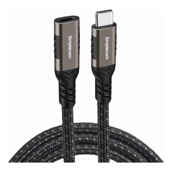 Simplecom CAU620 USB-C Male to Female Extension Cable USB 3.2 Gen2 PD 100W 20Gbps 2M