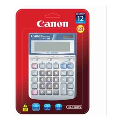 Canon HS-1200TS 12 DIGIT DUAL POWER TAX & BUSINESS FUNCTION NEW PACKAGING