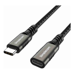 Simplecom CAU620 USB-C Male to Female Extension Cable USB 3.2 Gen2 PD 100W 20Gbps 2M