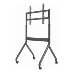 North Bayou HEAVY DUTY ELECTRIC HEIGHT ADJUST TV TROLLEY 60 100 90KG