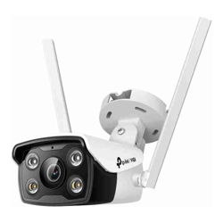 TP-Link VIGI C340-W, 4MP Outdoor Full-Color Wi-Fi Bullet Network Camera, 4mm, 30m IR, IP66, Built-in Speaker, Built-in Microphone, 2 Year Warranty