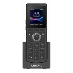 Fanvil Linkvil W610D Portable DECT Phone, built-in Bluetooth 5.0,  rechargeable 1900mAh battery, up to 8 hours of talk time, HD Voice, Noise Reduction