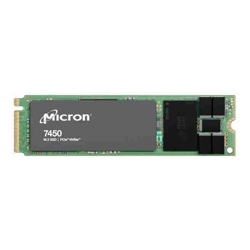 Micron 7450 Pro 480GB Gen4 NVMe Enterprise SSD 2280 M.2 5000/700 MB/s R/W 280K/40K IOPS 800TBW 1DWPD 2M hrs MTTF Server Data Centre 5yrs