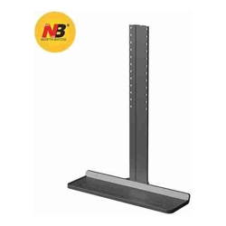 NB FP-3-G ACCESSORY SHELF FOR T100 TROLLEY AND T80 WALL MOUNTS - GUNMETAL GREY