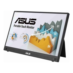 ASUS MB16AMTR 16'' ZenScreen Touch Portable Monitor, FHD (1920 x 1080), IPS, 10-point touch, Built-in Battery, Hybrid Signal Solution, Mini-HDMI