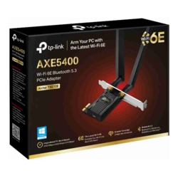 TP-LINK ARCHER AXE5400 TRI-BAND BLUETOOTH 5.3 PCIE WI-FI ADAPTER, 3YR