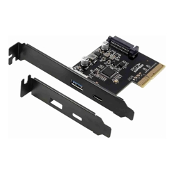 Simplecom (LS)Simplecom EC312v2 PCIe x4 to 2-Port USB 3.2 Gen II 10Gbps USB-C and USB-A Expansion Card