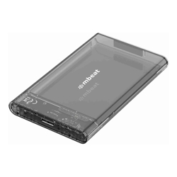 mbeat A1 See-Through Tool Free USB 3.0 2.5" SATA HDD Enclosure - Black